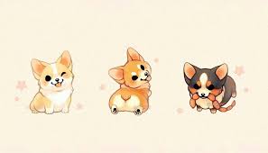 Pin By Abby Phillips On Dich Cute Dog Drawing Kawaii Drawings Animal Drawings