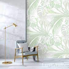 Botanical Wallpaper For A Living Room Botanical Wallpaper Bohemian Style Bedrooms Tropical Wallpaper