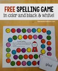 Spelling Game For Any Word List The Measured Mom