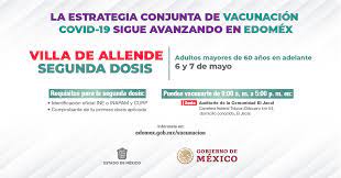 Así como la primera dosis a personas de 50 a 59 años de edad y mujeres. Gobierno Del Estado De Mexico On Twitter La Estrategiadevacunacion Avanza En El Edomex Para Adultos Mayores De 60 Anos A Partir De Hoy Y Hasta Manana 7 De Mayo Se Aplicara La