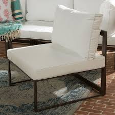A Sturdy Squared Powder Coated Aluminum Frame And Thick All Weather Polyester Cushions Create A Bold Moder Patio Lounge Chairs Patio Chairs Metal Patio Chairs