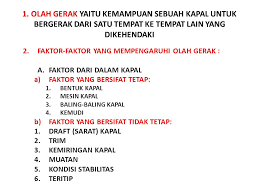 Soal pilihan ganda olah gerak kapal. Olah Gerak By Capt Gaol M Mar Ppt Download