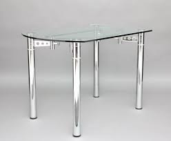 All of our retro tables are available in a wide variety of laminates, metal banding sizes, and several different base options, leaving it up to you to create a table you will love. Vintage Chrome And Glass Dining Table For Sale At Pamono