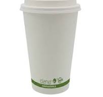 Compostable Hot Cups with Lids