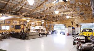 Ken & stephanie's hobby garage. This Hobby Garage Was Built For Smokey Of Edmond Ok Special Features Hi Rib Steel Cupolas Porch Wainscot Windows W S Hobby Garage Man Garage Mechanic Garage