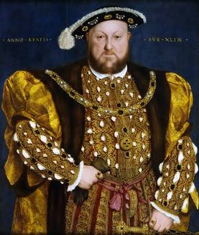 King Henry VIII by Hans Holbein, do AI tạo