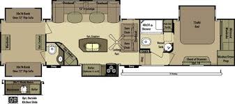 2014 Open Range 427bhs Quad Bunk Fifth Wheel Camper New 4 Season Rv In Pa Lerch Rv Sales And Service Milroy Pa Open Range Rv Rv Floor Plans Fifth Wheel