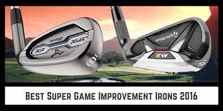 The callaway women's mavrik max iron set is the best game improvement irons set for women. Best Super Game Improvement Irons In 2021 Golf Club Guru