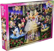 Check spelling or type a new query. Amazon Com 1000 Piece Jigsaw Puzzle Stained Art Disney Eternal Oath Wedding Dream 51 2 X 73 7 Cm Toys Games