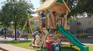 With our blue rabbit wooden jungle gyms you can now build attractive, durable and completely safe jungle gyms for your children, all by yourself. Wooden Playground Equipment For Your Garden Jungle Gym