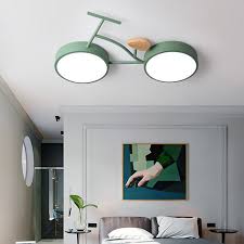 When installing, keep the overall design of the room in mind. Nordic Bike Ceiling Light 24w Led Light For Kids Bedroom Best Children S Lighting Home Decor Online Store
