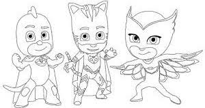 Las imagenes de pj masks para colorear son perfectas para los mas pequenos porque tienen la oportunidad de llenar de vida y color a sus personajes favoritos porque desde que pj masks heroes en pijamas aparecio en disney ha sido todo un exito y los mas pequenos disfrutan mucho coloreando a. Heroes En Pijamas Para Pintar Juegos
