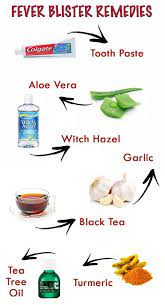 11 Easy Home Remedies For Fever Blisters In Children Fever Blister Fever Blister Remedy Blister Remedies