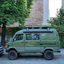 Van X On Instagram The Vansofberlin Team Out There Finding Awesome Vans Like This Mercedes Benz 209d Mercedes Camper 4x4 Camper Van Mercedes Benz Vans