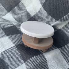 Set Of 2 Dollar Spot Wooden Risers 1 White 1 Wood From Bullseye S Playground Some Folks Have Been Using These Risers As Lid Wood Target Home Decor Wooden