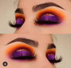 Ben nye media pro foundation used to contour face. Orange Eyeshadows Makeup Tools Eyeshadows Makeup Orange Tools Orange Makeup Orange Eye Makeup Purple Eye Makeup