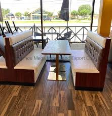 To guide you in your planning, consider these simple rules of thumb when it comes to booth seating and spacing for your restaurant dining room layout: China Pizza Restaurant Dining Table And Sofa Booth Foh Rfs1 China Sofa Booth Restaurant Booth