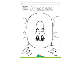 Alfabetizando mônica e turma jogo das sílabas todo. Desenho Para Colorir Alfabeto Letra O Aula Pronta