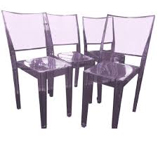 Add to wish list add to compare. Kartell Philippe Starck Square Ghost Chairs In Purple Aptdeco