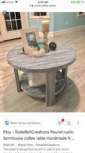 Pin By Tania On Interer Kafe Coffee Table Farmhouse Round Coffee Table Diy Diy Coffee Table