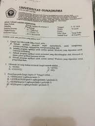 Agari rigen kuncoro nim : Kumpulan Tugas Pengantar Aplikasi Komputer 2 Psikologi Universitas Gunadarma