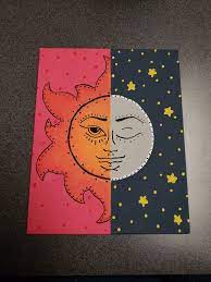 Maybe you would like to learn more about one of these? Sun And Moon Canvas Painting Hippie Painting Simple Canvas Paintings Cute Canvas Paintings