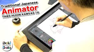 If you have invested in a graphics tablet, you can sketch directly into the program, so you can still practice the art of drawing, but capturing it opencanvas is very popular for manga and anime artists. Japanese Pro Animator Tries Huion Kamvas 16 Tablet Youtube
