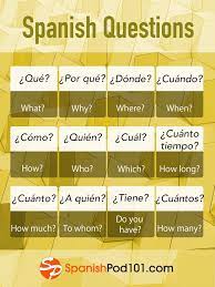Learn Spanish Spanishpod101 Com Basic Question Words In Spanish Would You Like Learning Spanish Spanish Basics Learning Spanish Vocabulary