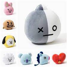 Kpop Home Bangtan Boys Bts Bt21 Vapp Travesseir Warm Bolster Q Almofada De Pelucia Bon Tata Van Cooky Chimmy Shooky Koya Rj Mang Plush Dolls Plush Pillows Kpop