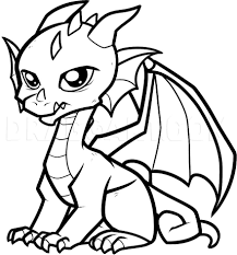 How To Draw A Baby Dragon Baby Dragon Step By Step Drawing Guide By Dawn Dragoart Com Easy Dragon Drawings Baby Dragons Drawing Dragon Coloring Page View and print full size. baby dragons drawing dragon coloring page