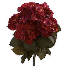 Silk bridal bouquets starting at $10. Nearly Natural 20 Inch Fall Hydrangea Artificial Plants In Rust Set Of 2 Bed Bath Beyond