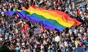 Tens of thousands of people were expected to join the annual pride celebrations in budapest on saturday, with many already marching in colorful outfits across the hungarian capital in support of. C7kewmewkeu9lm