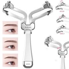 Nehmt eure natürliche augenbrauenform als vorlage. Augenbrauen Schablonen Formen Make Up Real De