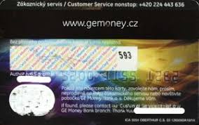 The interest rate and repayment amount remain the same for the life of the loan. Bank Card Ge Money Bank Bene Ge Money Bank Czech Republic Col Cz Mc 0112 1