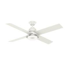 The casablanca fan reviews makes you understand the different models provided. Casablanca 59413 Fresh White Daphne 54 Indoor Ceiling Fan Blades Wall Control And Led Light Kit Included Lightingdirect Com
