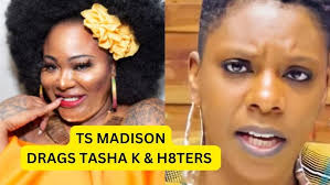 TS Madison Addresses Tasha K, DRAGS her HATERS, saying she can't get a  MAN!!