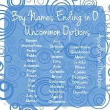 If you are searching for baby boy names spanish, you are in the right place. Boy Names Ending In O 99 Great Options Appellation Mountain Boy Names Classic Boy Names Uncommon Boy Names
