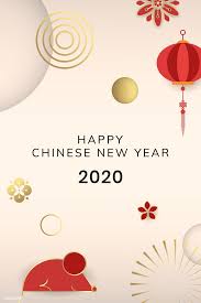 Download Premium Vector Of The Year Of The Rat 2020 Background Vector In 2020 Chinese New Year Greeting Year Of The Rat New Year Banner