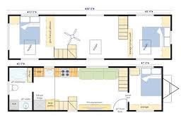 Check spelling or type a new query. This 34 X 10 Wide Custom Built Tiny House Features 3 Bedrooms One On The Main Level With The Addit Tiny House Layout Tiny House Plans Tiny House Floor Plans