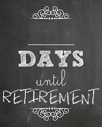 Lookie What I Did Countdown To Retirement Retirement Countdown Countdown Calendar Printable Countdown Calendar
