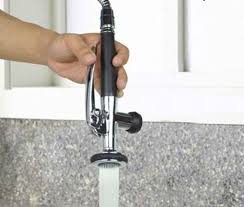brass pull out down spray sprayer head