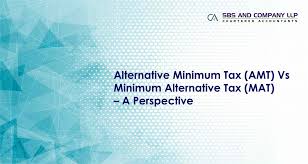 Alternative Minimum Tax Amt Vs Minimum Alternative Tax Mat