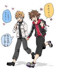 Maybe you would like to learn more about one of these? Roxas And Sora Kingdom Hearts Fanart Kingdom Hearts Art Kingdom Hearts