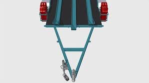 Motorbike Trailer Plans Front Straight View Trailer Plans Trailer Motorcycle Trailer