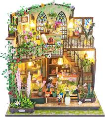 ‪Crafts&Co® Miniature Craft Set, DIY Paper Model, Detailed Craft Project for  Beginners, Craft Fun for Young and Old, Botanical Garden: Amazon.de: Toys‬‏