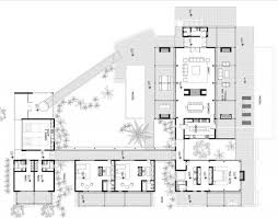 The roof can be flat or shallow pitched, often with great overhangs. Modern House Design Plan Layout Pool House Plans Beach House Floor Plans Beach House Plans