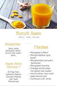 Berikut khasiat dan manfaat kunyit asam untuk kesehatan. Manfaat Jamu Kunyit Asam Berita Smp Puri Artha
