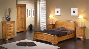Composez une chambre à votre image grâce aux meubles de chambre. Chambre A Coucher En Bois Et Rangements Meubles Bois Massif