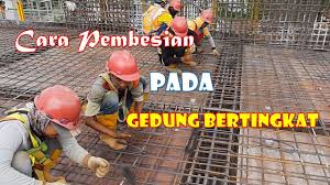 Tujuannya supaya ban dapat terpasang dengan baik dan menempel kuat, sehingga tidak mudah. Metode Pekerjaan Pembesian Beton Bertulang Youtube
