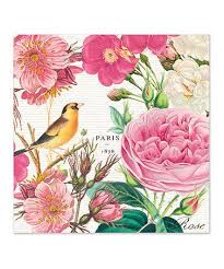 Take A Look At This Michel Design Works Rose Garden Luncheon Napkin Set Of 60 By Michel Design Works On Zulily To Decoupage Decoupage Printables Napkin Rose